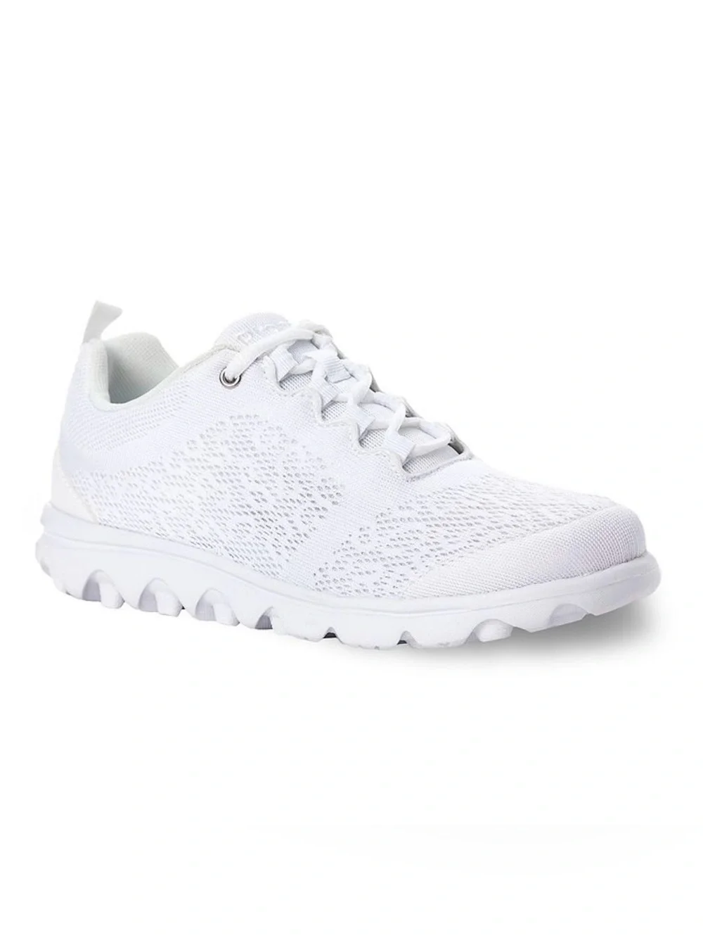 Propet Travelactiv Women's All-White Athletic Sneaker size 7 New